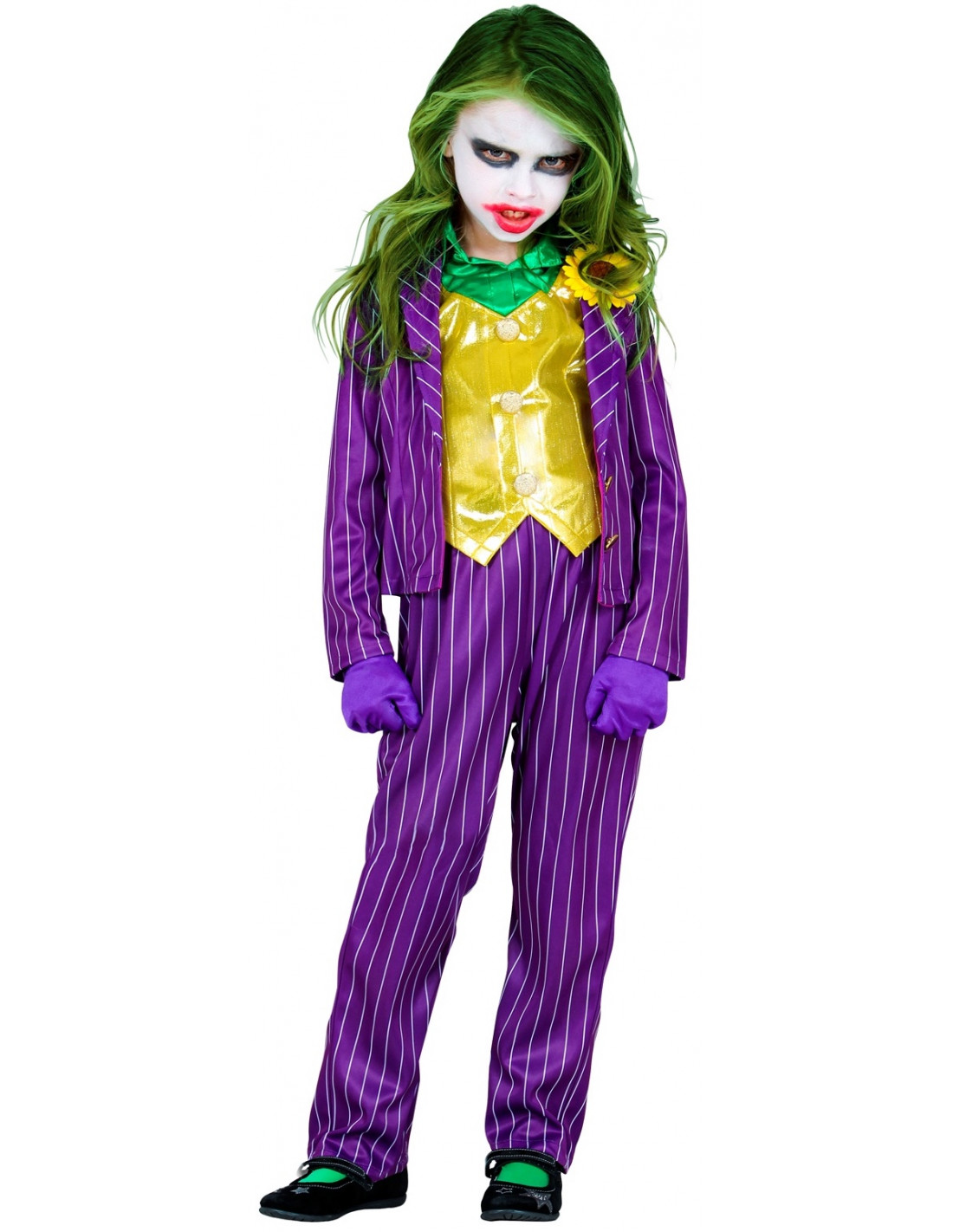 estar impresionado gráfico Indiferencia Disfraz de Joker Loca para Niña | Comprar Online