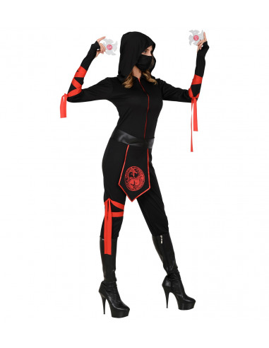 Contento Ocurrir de ultramar Disfraz de Luchadora Ninja para Mujer | Comprar Online