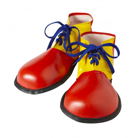 Zapatos Payaso en rojo y amarillo
