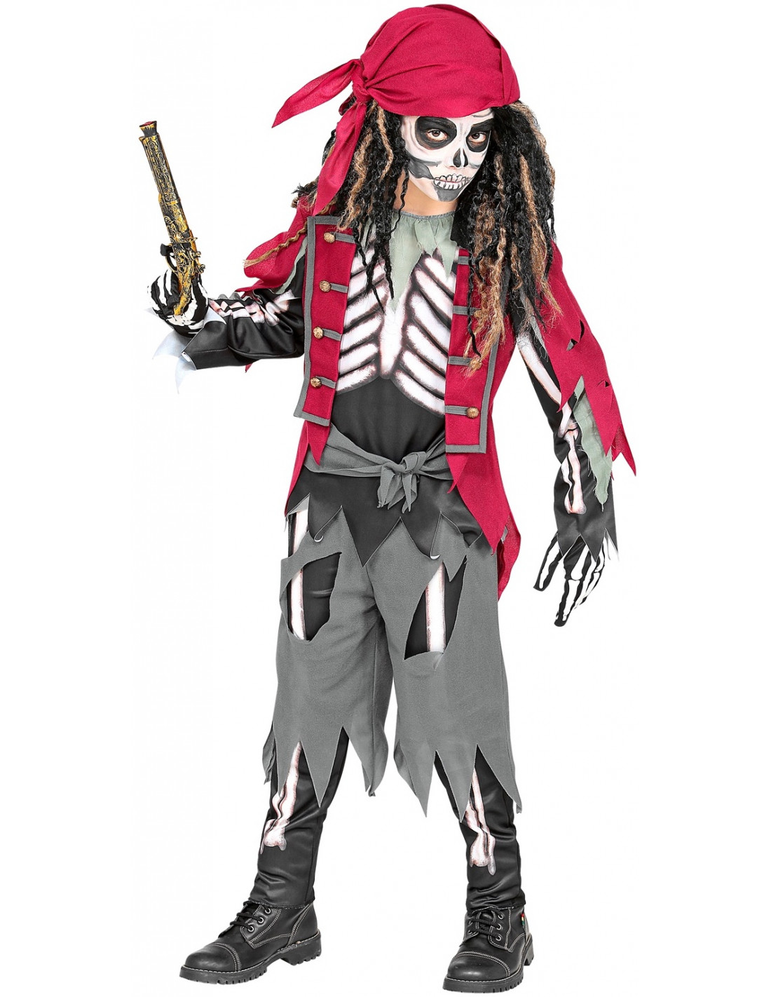 Imposible Perfecto Campanilla Disfraz de Esqueleto Bucanero para Niño | Comprar Online
