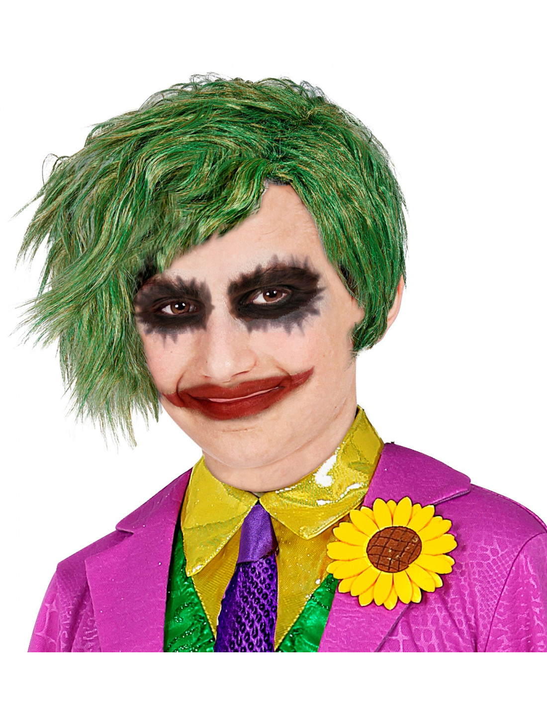 Rápido Ajustarse conspiración Peluca de Joker Verde Infantil | Comprar Online