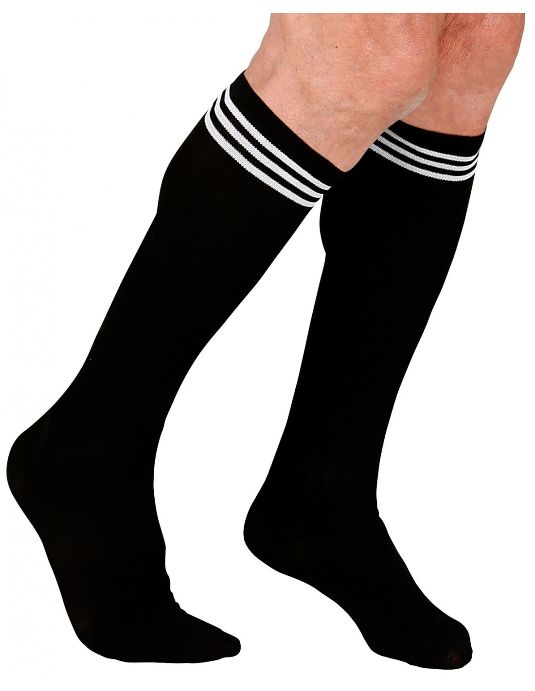 Calcetines deportivos blancos sobre la pantorrilla para mujer, calcetines  para zapatillas de deporte, calcetines ligeros de trabajo, calcetines de  patinaje, calcetines debajo de la rodilla, color negro -  España