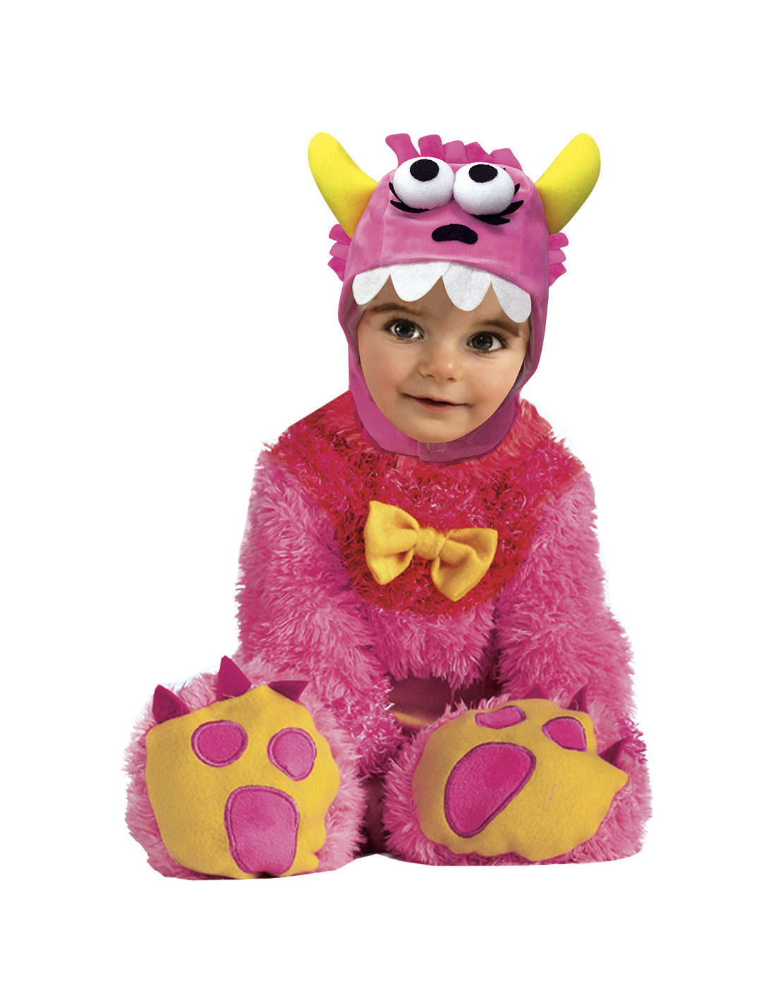 Cumbre Extremadamente importante licencia Disfraz de Monstruo de Peluche Rosa para Bebé | Comprar