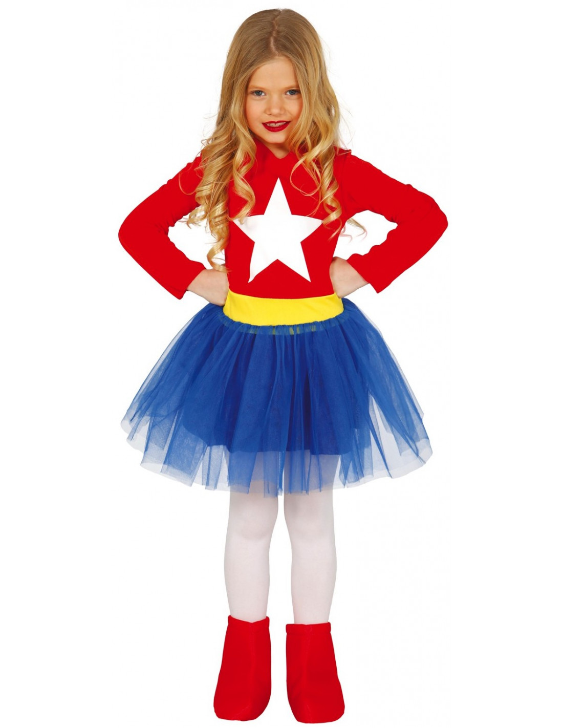 Disfraz de Super Chica con Tutú para Niña | Comprar
