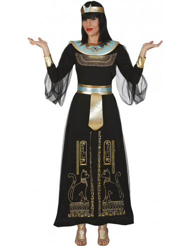 Disfraz de Reina Egipcia Negra para...