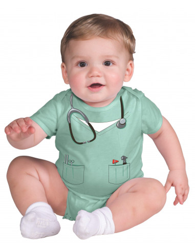 Disfraz Body de Médico para Bebé