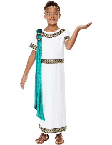 Hacia fuera Montgomery eficientemente Disfraz de Emperador Romano con Toga para Niño | Comprar Online