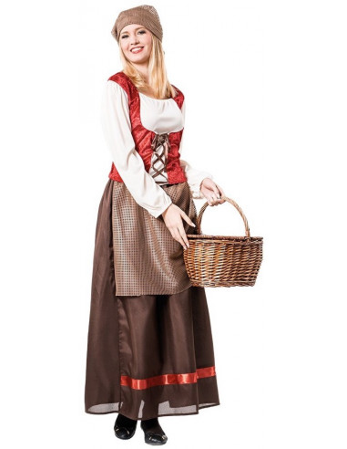Disfraz de Posadera Medieval para Adulto