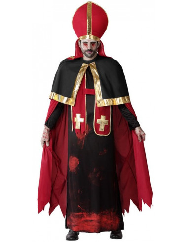 Disfraz de Obispo Sangriento Satánico...