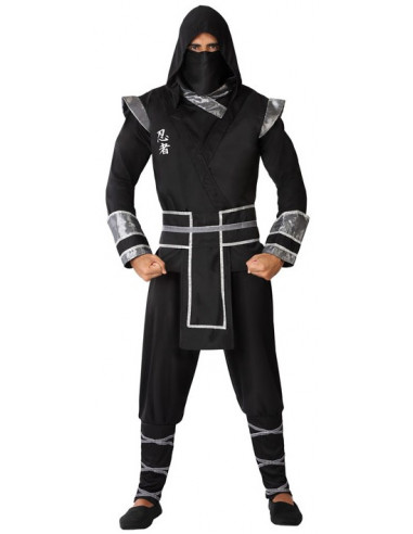 Disfraz de Ninja Japonés Negro para...