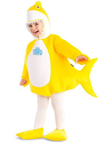 Disfraz de Tiburón Amarillo Infantil