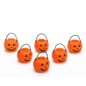 Seis mini calabazas - Halloween - 