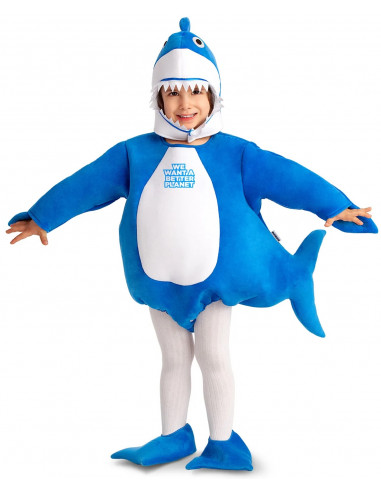 Disfraz de Tiburón Azul Infantil