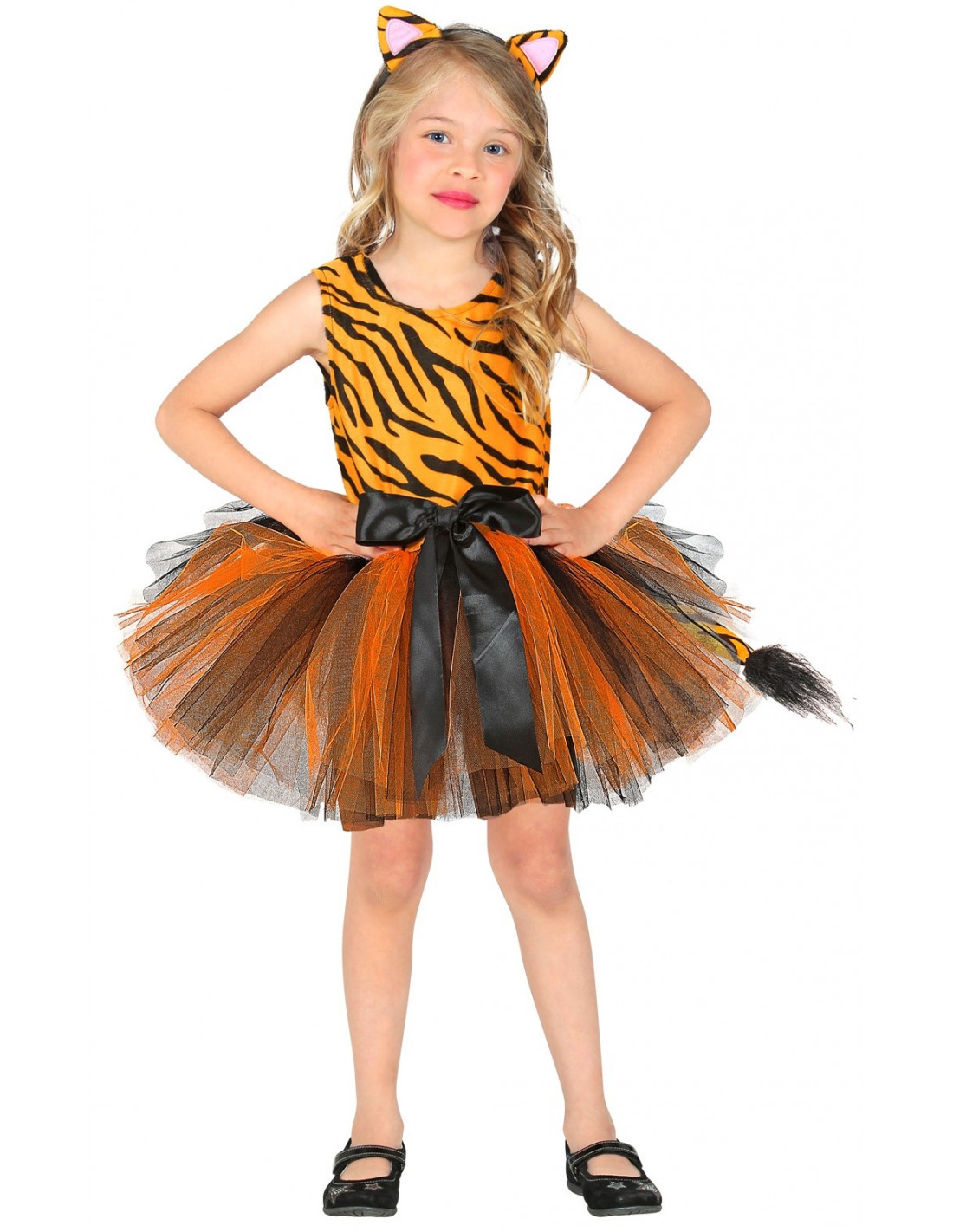 Discriminación sexual Dar girasol Disfraz de Tigresa con Tutú Infantil | Comprar Online