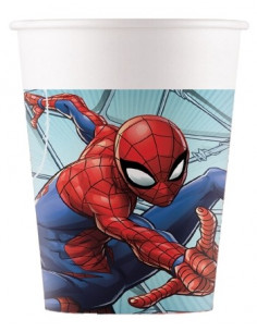 Pack de 8 Vasos de Spider-Man