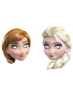 Máscaras de Elsa y Anna de...