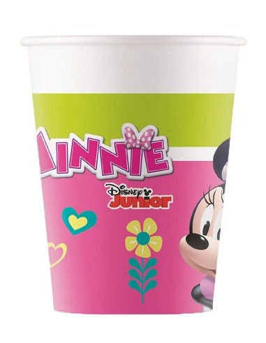 Pack de 8 Vasos de Minnie Mouse Rosa