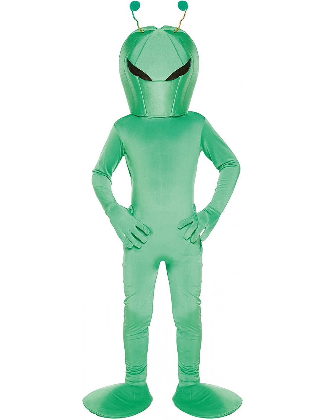Diadema de Ojos Alien verde
