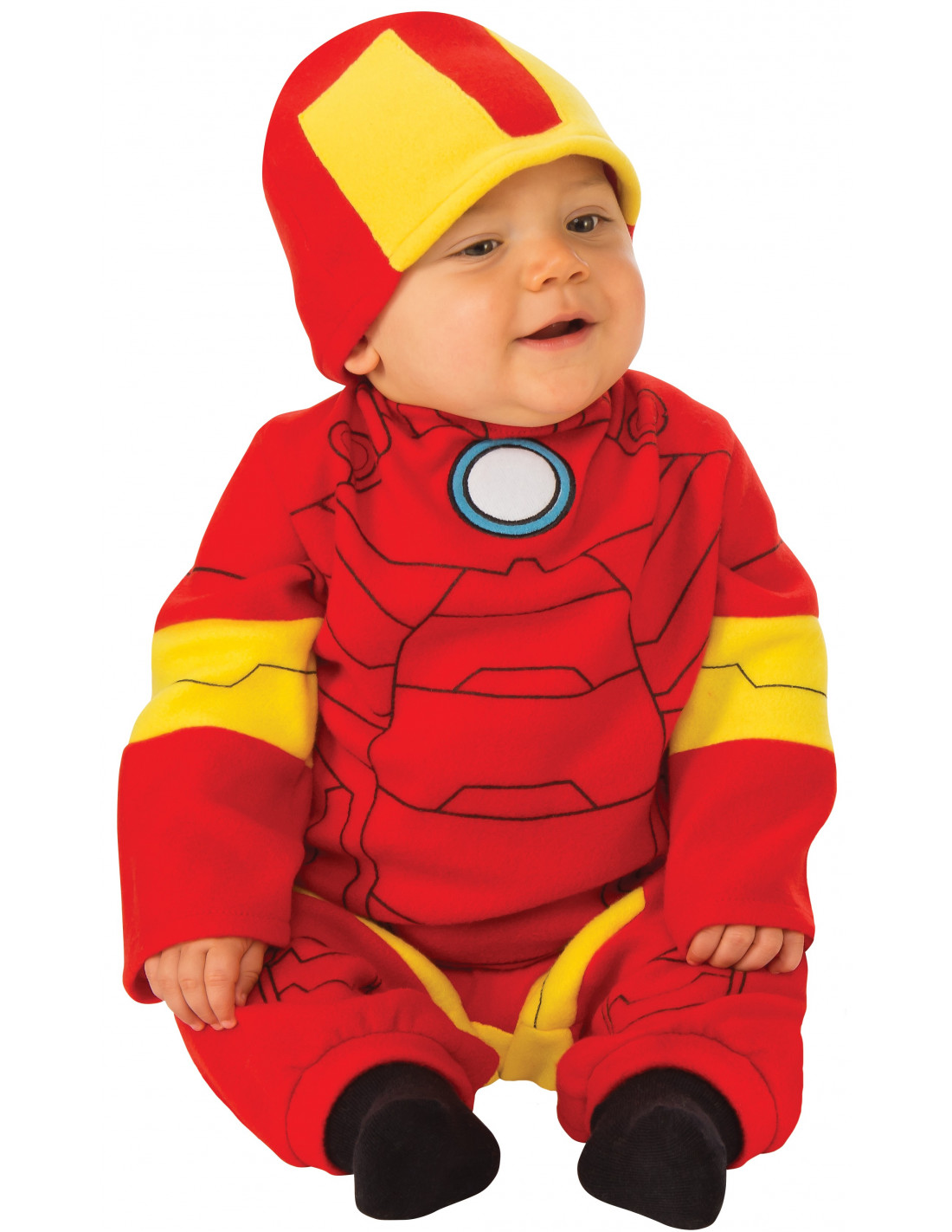 Disfraz de Capitán América Oficial Marvel para Bebé
