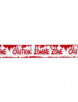 Cinta de decoracion - Zombie Zone -