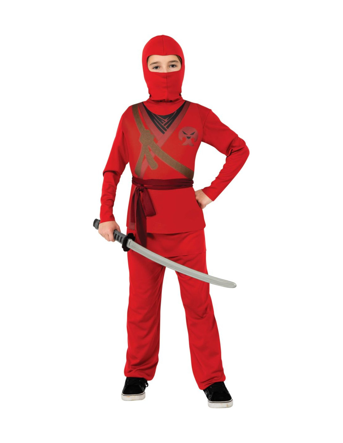 Disfraz de Ninja Rojo Infantil, Comprar Online