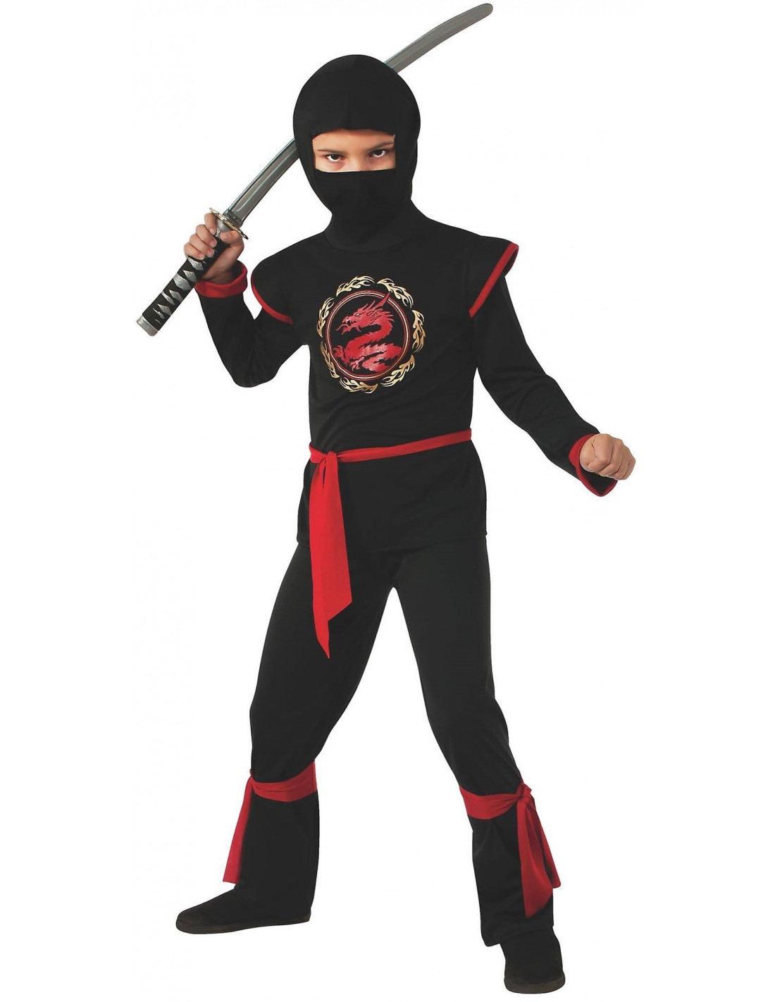 Decisión Soplar probabilidad Disfraz de Ninja Dragón Negro Infantil | Comprar Online | Envío en 24h