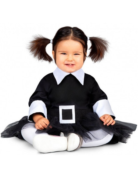 Productivo apodo flor Disfraz de Miércoles Addams para Bebé | Comprar online