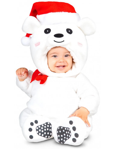 Disfraz de Oso Polar Navideño para Bebé