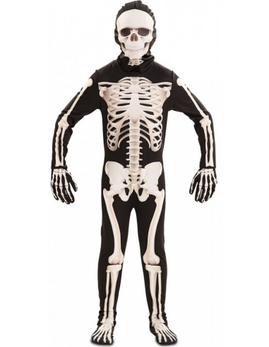 Disfraz de Esqueleto Realista para Niño