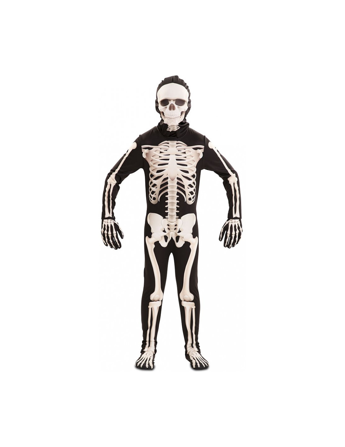 tobillo Definitivo Vadear Disfraz de Esqueleto Realista para Niño | Comprar Online