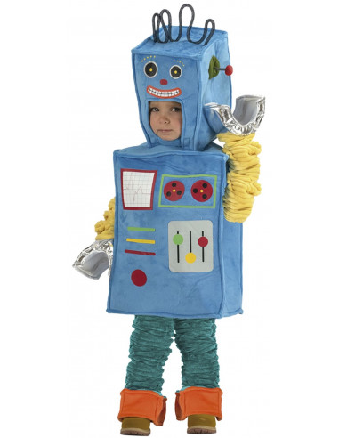 Disfraz de Robot Azul para Bebé