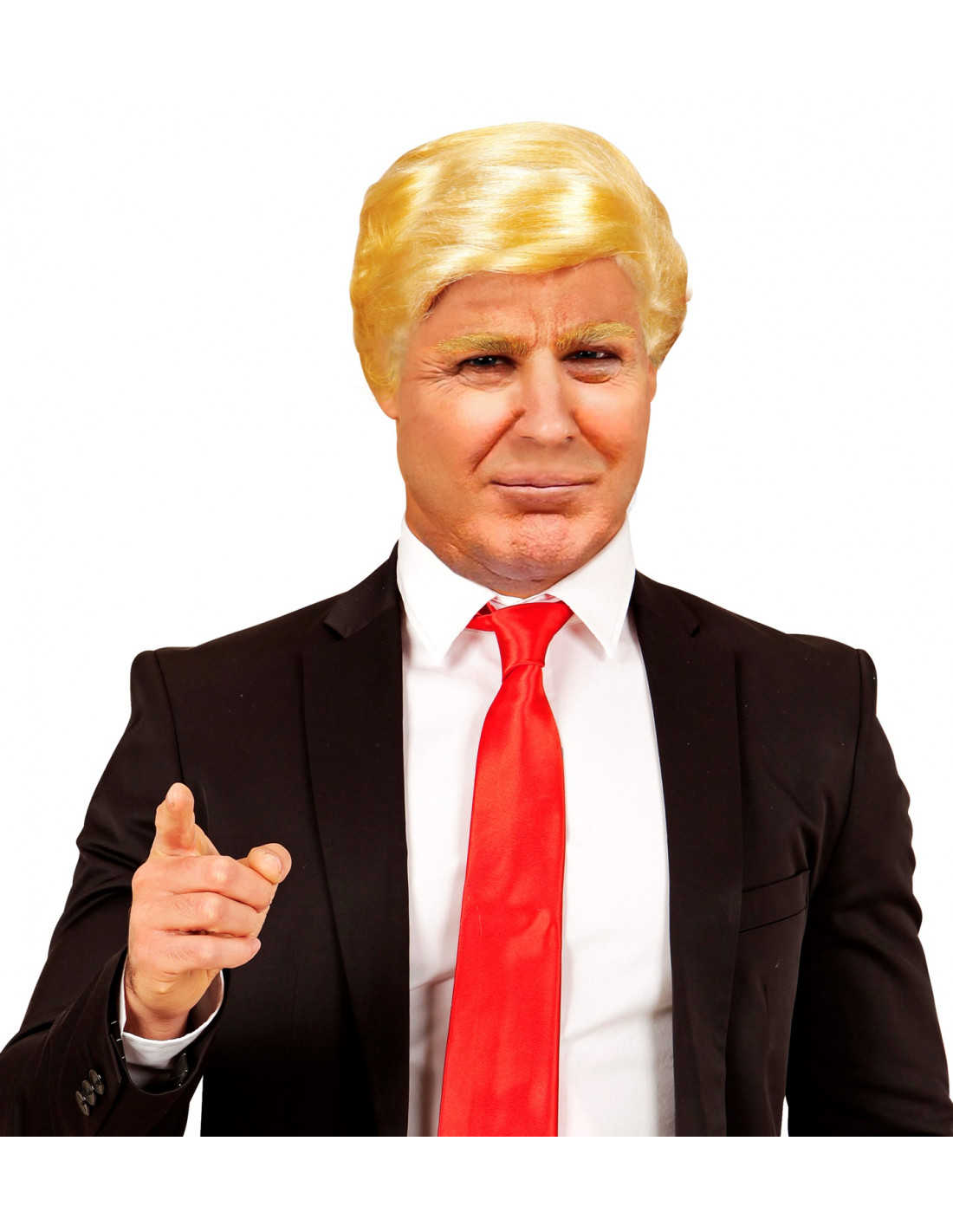 pila Cuestiones diplomáticas sombrero Peluca Donald Trump Rubia | Comprar Pelucas Online