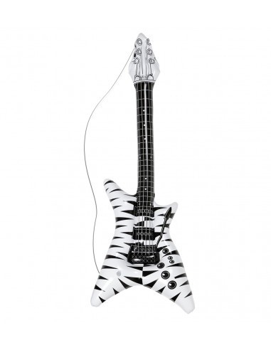 Guitarra Eléctrica Hinchable Rock Cebra