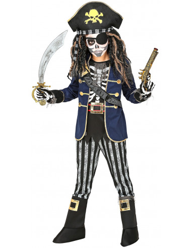 Disfraz de Capitán Pirata Esqueleto...