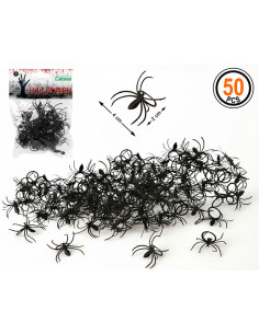 Pack de 50 Arañas Negras...