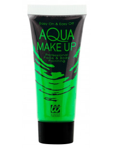 Maquillaje al Agua Verde...
