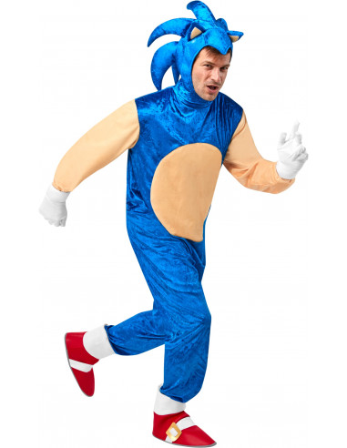 Disfraz de Sonic Deluxe para Hombre