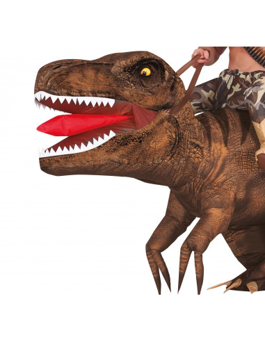 asignar Espantar Sobretodo Disfraz de Hombre en T-Rex Hinchable para Adulto | Comprar Online