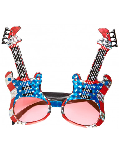 Gafas Rockeras de Guitarra Eléctrica