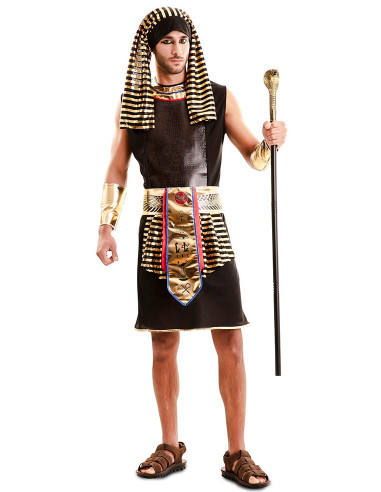 Disfraz de Faraón Egipcio Negro para...