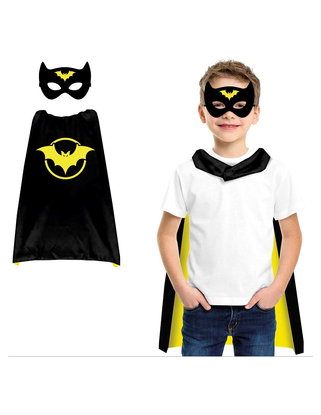 Comprar Disfraz de Super Heroe Murcielago Niño - Disfraces de