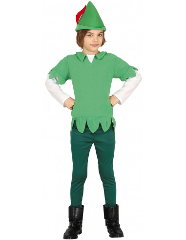 Disfraz de Robin Hood Verde para Niño