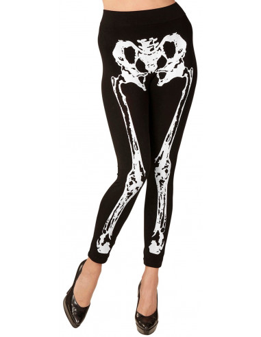 Leggings de Esqueleto para Mujer