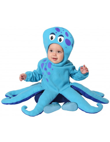 Disfraz de Pulpo Azul para Bebé