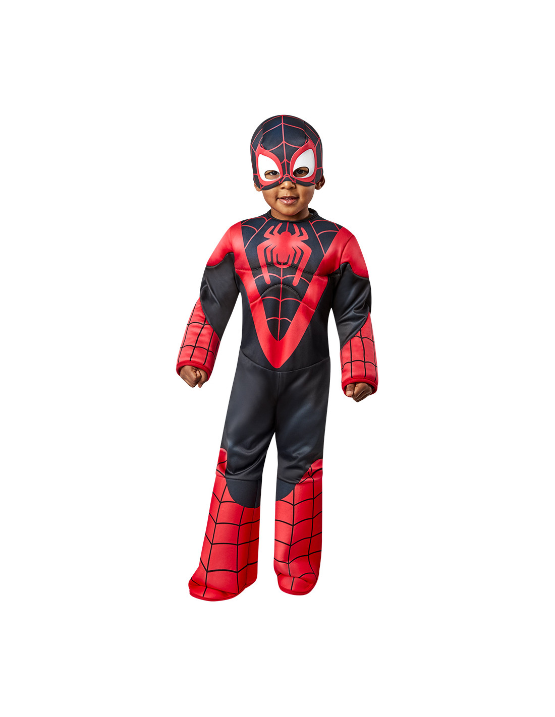 Marvel - Disfraz de Miles Morales de lujo para adulto, disfraz de Spiderman  para Halloween, con licencia oficial
