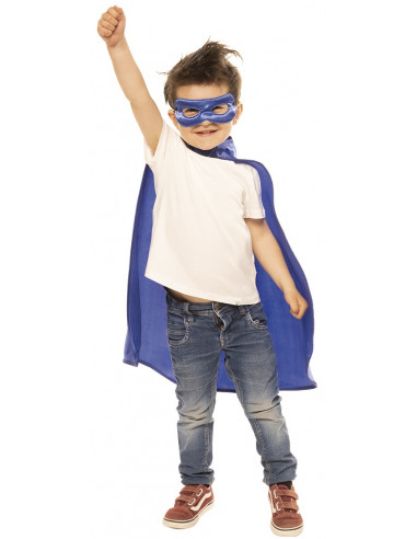Kit de Superhéroe Azul Infantil con...