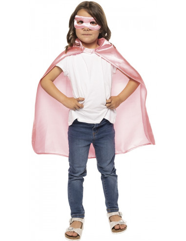 Kit de Superhéroe Rosa Infantil con...