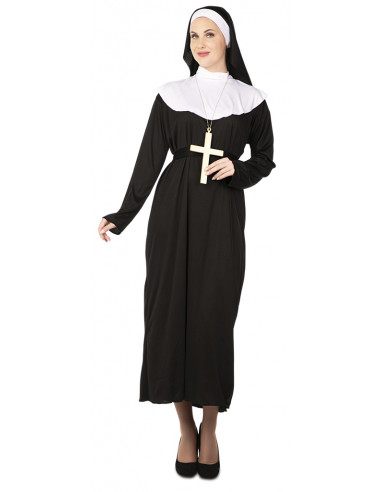 Disfraz de Monja Católica para Mujer