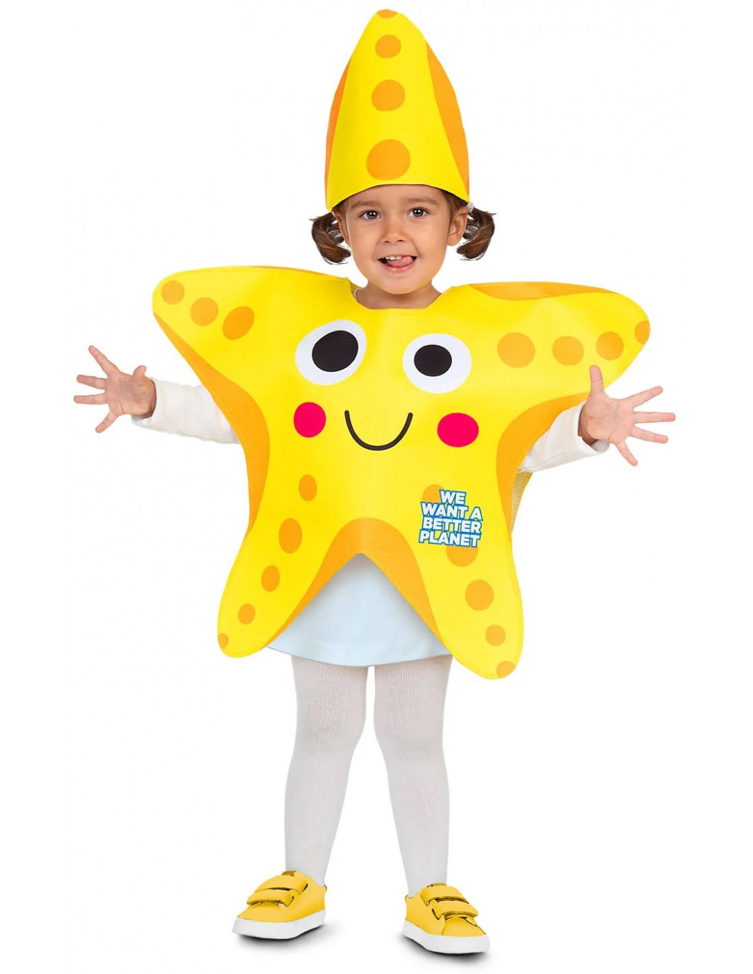 ansiedad Interpretación Afilar Disfraz de Estrella de Mar Amarilla Infantil | Comprar Online
