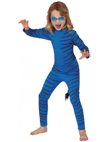 Disfraz de Avatar Azul Infantil